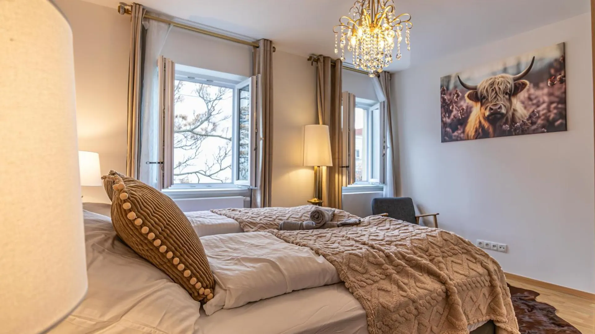 Luxury Penthouse Panorama: Your Vienna Retreat 아파트 오스트리아